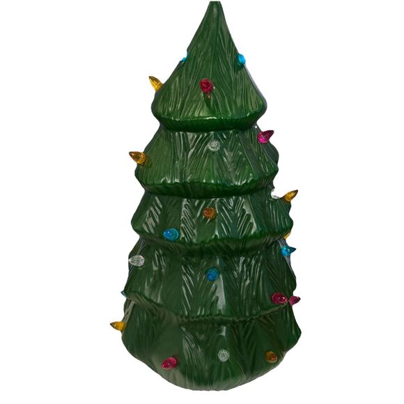 Christmas Tree Blow Mold XL Holiday Living 24 Inch Battery Operated XMAS Decor